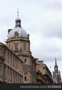 Downtown architecture, Glasgow Scotland.