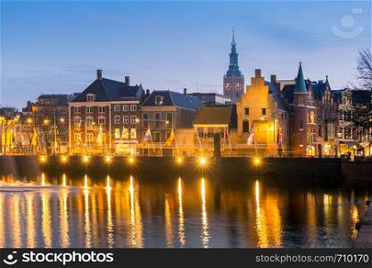 Downtown of The Hague Netherlands