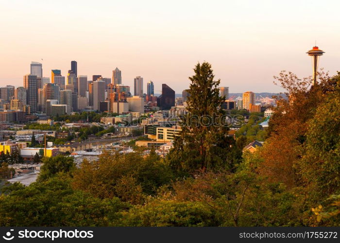 Downtown Seattle, Washington State, USA