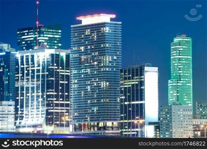 Downtown skyline, Miami, Florida, USA