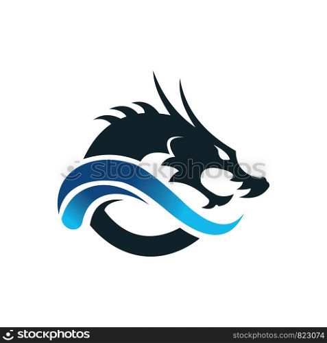 Dragon Boat Logo template