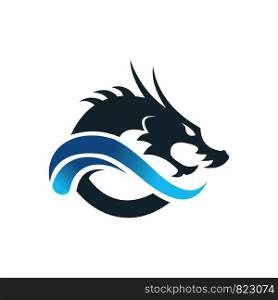 Dragon Boat Logo template