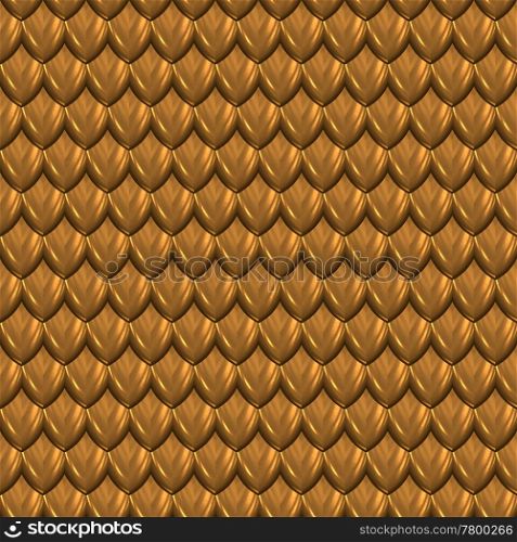 dragonskin. a large image of gold shiny dragon scales or hide