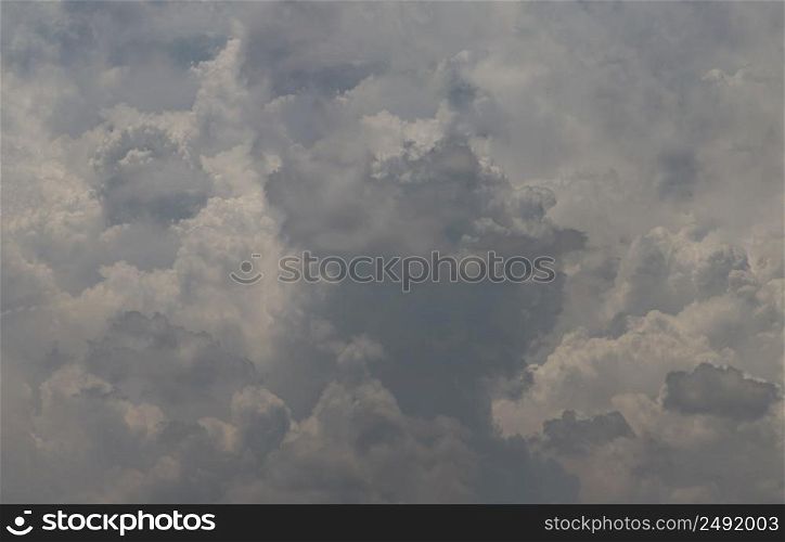 Dramatic blue sky with cloudy background at afternoon. Beautiful sky clouds, Sky with clouds weather nature cloud. Inspirational concept. Copy space, No focus, specifically.