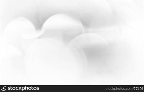 Dramatic huge white bokeh abstract background