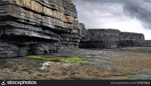Dramatic landscape. Muckross Head is a small peninsula about 10 km west of Killybegs, County Donegal, Ireland.