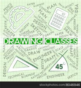 Drawing Classes Representing Training Learned And Study