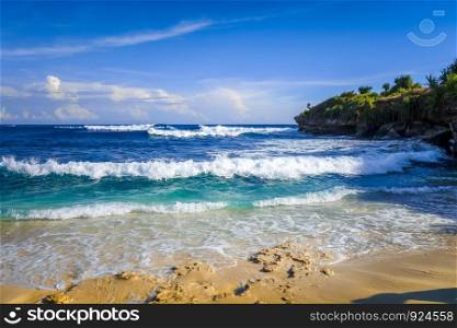 Dream beach in Nusa Lembongan island, Bali, Indonesia. Dream beach, Nusa Lembongan island, Bali, Indonesia