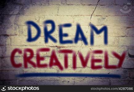 Dream Creatively Concept