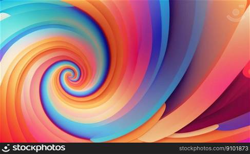 Dreamy y2k gradient swirl background. Generative AI.. Dreamy y2k gradient swirl background. Generative AI