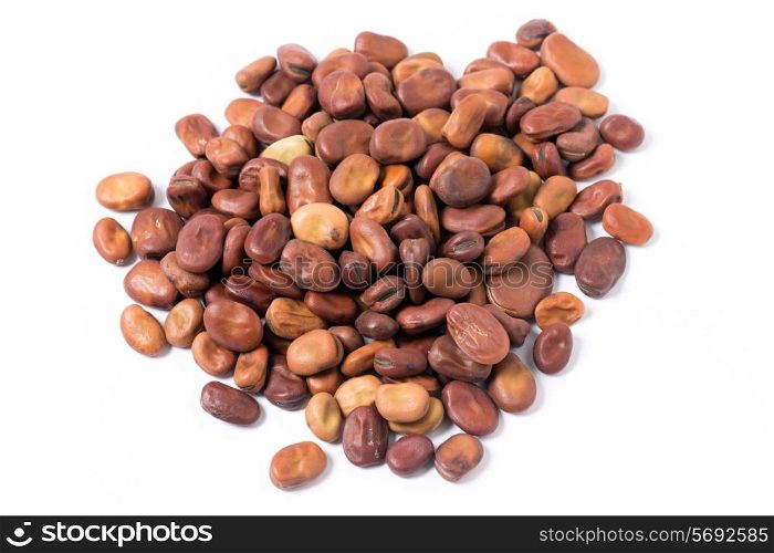 Dried brown fava beans or broad beans, an important ingredient in Middle Eastern cooking, where they are used both for Egyptian foul meddames and to make a bean paste, among other things.