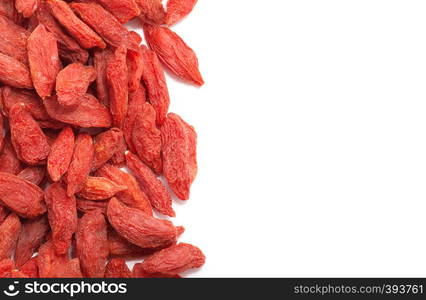 Dried goji berries