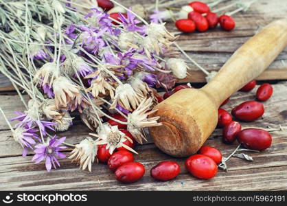 Dried medicinal plants