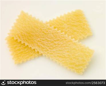 Dried pasta strips