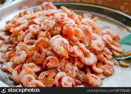 dried shrimp with sweet sauce in market