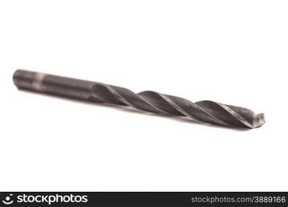 Drill bit isolated on white background