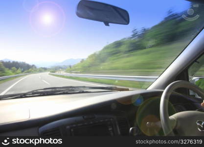 Driving image