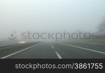Driving in the fog
