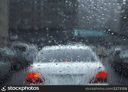 Driving in the rain