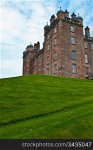 Drumlanrig Castle. part of Drumlanrig Castle in the south of Scotland