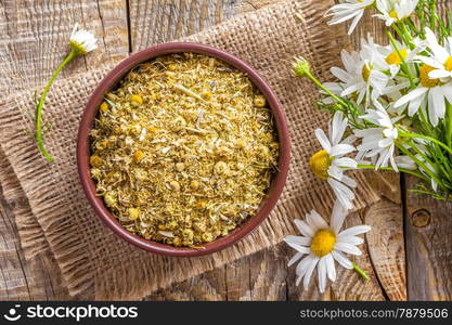 Dry chamomile