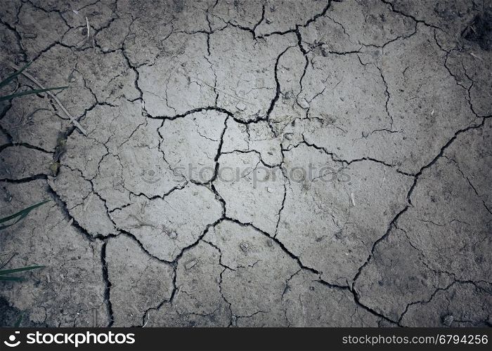 dry mud land background texture. Global Warming concept . dry mud land background texture