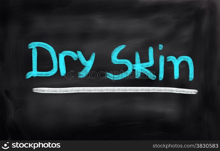 Dry Skin Concept