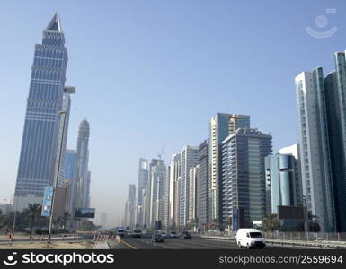 Dubai City Skyline