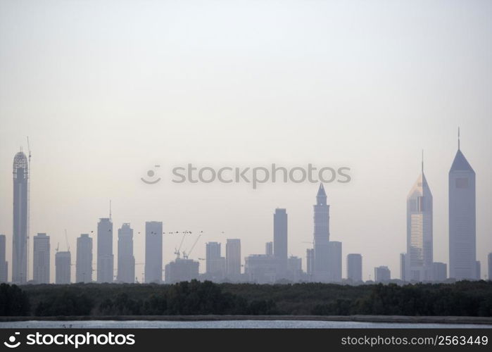 Dubai City Skyline