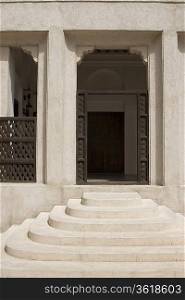 Dubai, UAE, Architectural detail of Sheikh Saeed al-Maktoum House