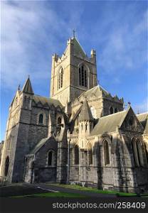 Dublin city Ireland Christ Church Cathedral landmark architecture