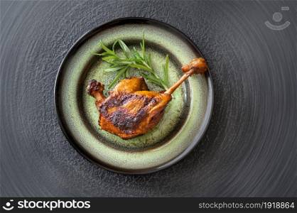 Duck Confit - a French dish made with the duck legs