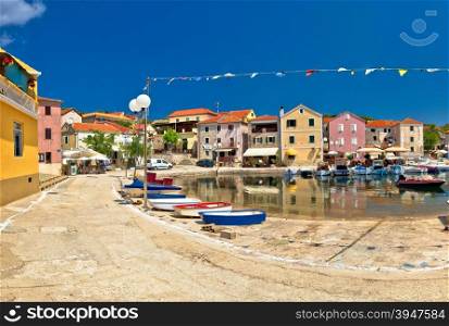 Dugi otok island village of Sali waterfront, Dalmatia, Croatia