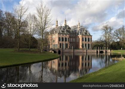 Duivenvoorde Castle on estate Duivenvoorde in Voorschoten, Netherlands.