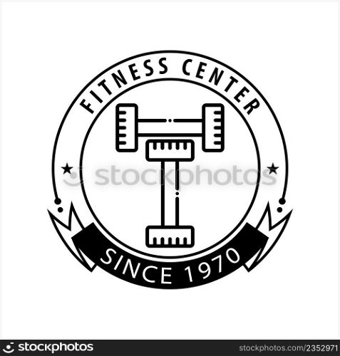 Dumbbells Icon, Physical Fitness, Weight Training Icon Vector Art Illustration