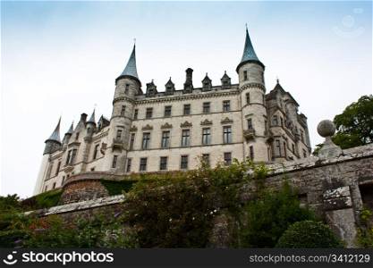 Dunrobin Castle in Sutherland, Scotland. Good for concepts linked to tales.