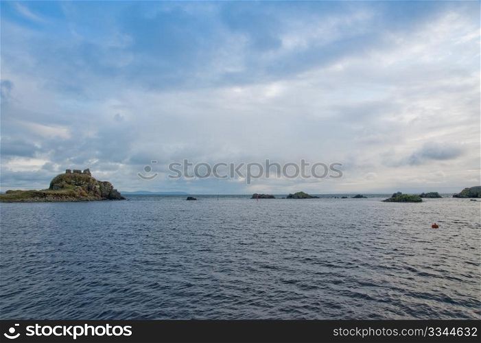 Dunyvaig Castle and Lagavulin Bay, Isle of Islay