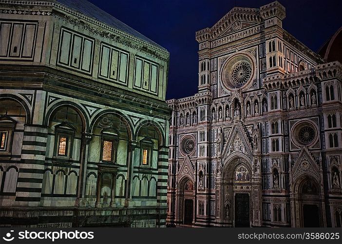 Duomo cathedral in Florence, Italy.