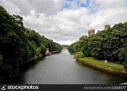Durham cathedral and river