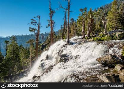 Eagle Falls at Lake Tahoe in California, USA