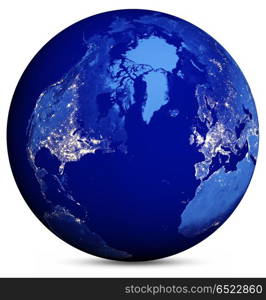 Earth globe 3d rendering planet. Earth globe. Elements of this image furnished by NASA 3d rendering. Earth globe 3d rendering planet