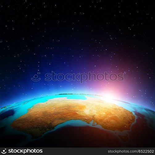 Earth map 3d rendering. Earth map. Elements of this image furnished by NASA 3d rendering. Earth map 3d rendering