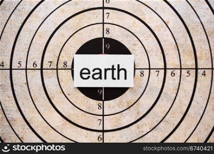 Earth target