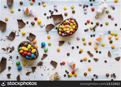 easter candies rabbits