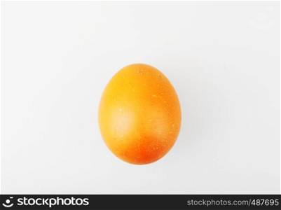Easter Egg Against White Background