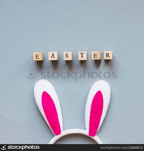easter letters bunny ears