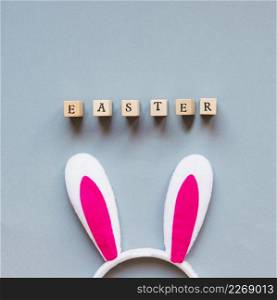 easter letters bunny ears