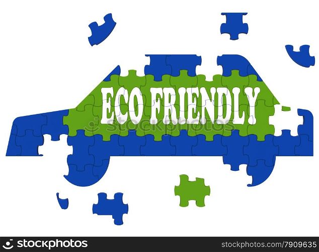 . Eco Friendly Car Meaning Environmentally Clean Automobile