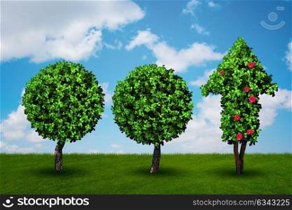 Ecology and green environment concept. Ecology and green environment concept - 3D rendering
