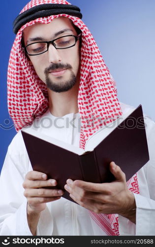 Education concept with young arab